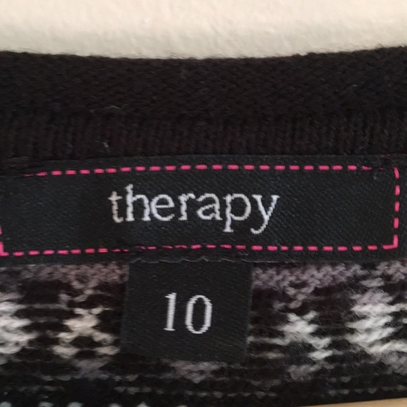 Nordic knit tunic dress - Picture 4 of 4